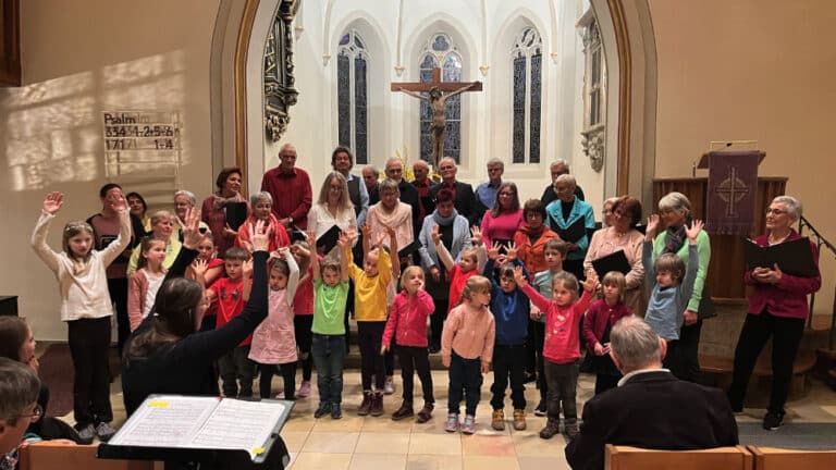 Bild der Chöre in der Martinskirche