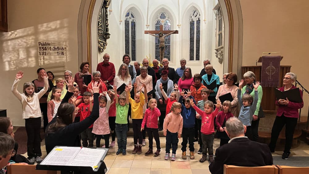 Bild der Chöre in der Martinskirche