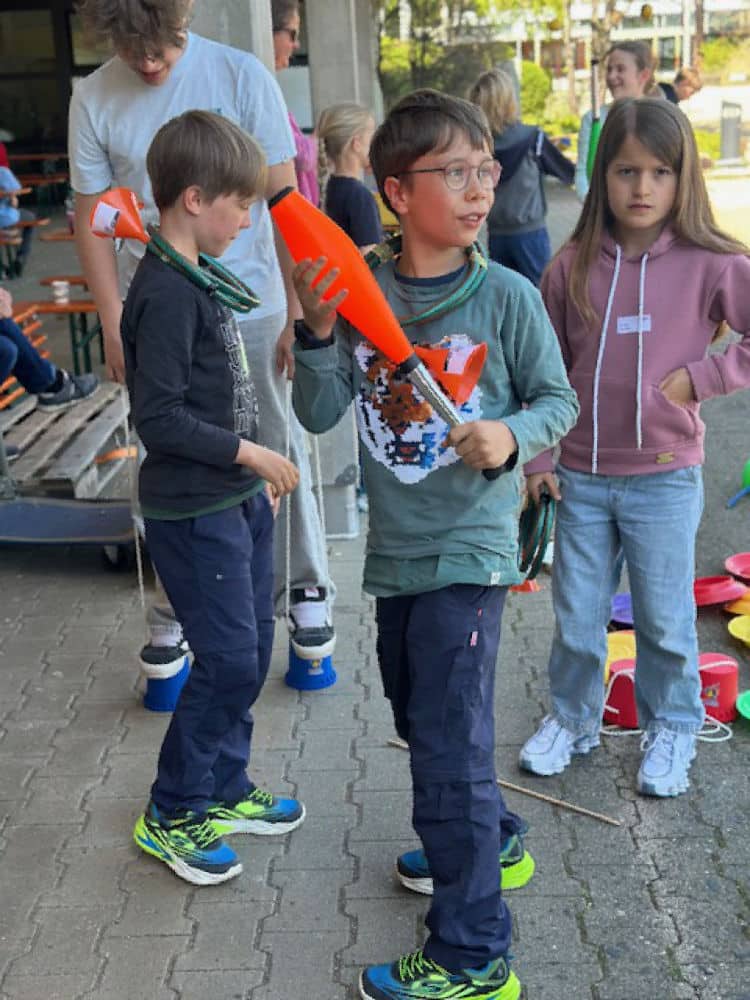 Jungbläser beim Festival in Herrenberg