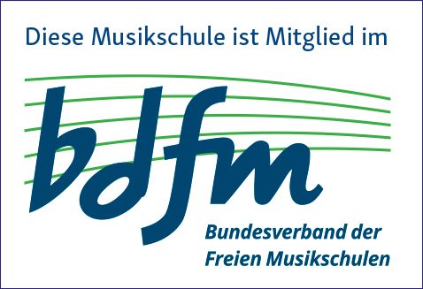 Logo des bdfm - Bundesverband der Freien Musikschule